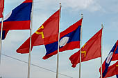 Vientiane , Laos. Along the Mekong River bank. 
